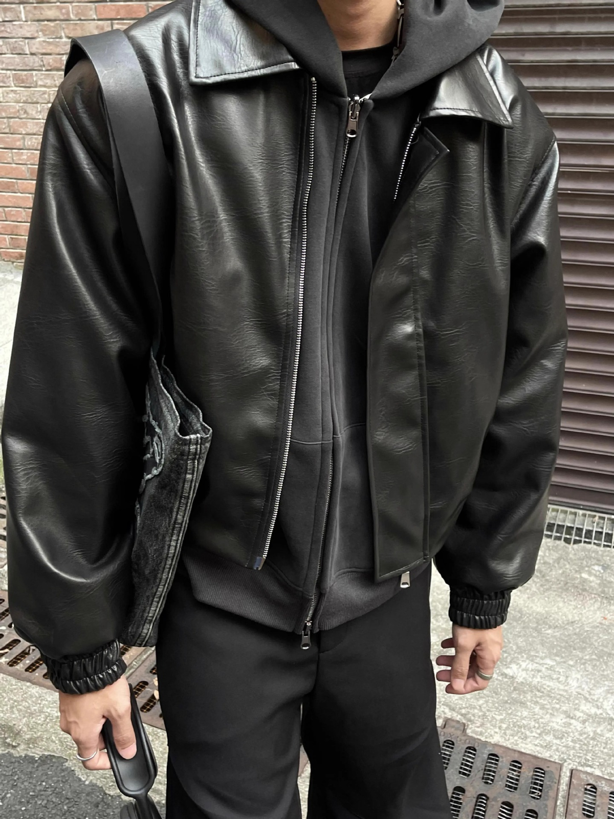 Urban Noir Jacke Schwarz