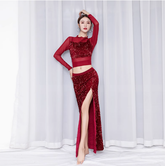 Viral Red Party Dress